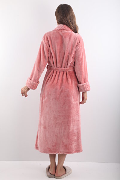 Wild Love 100% Bamboo Women's Shawl Collar Long Dressing Gown / Bathrobe