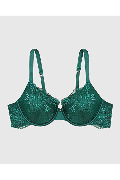 La senza حمالة صدر كاملة التغطية ببطانة خفيفة من الدانتيل