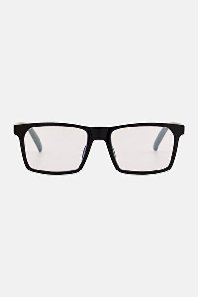 A & A Glasses Men WR-S6194S Rectangular Reading Glasses, Black