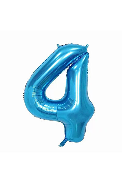 Generic 40 Inch Blue Digit Helium Foil Birthday Party Balloons Number 0-9
