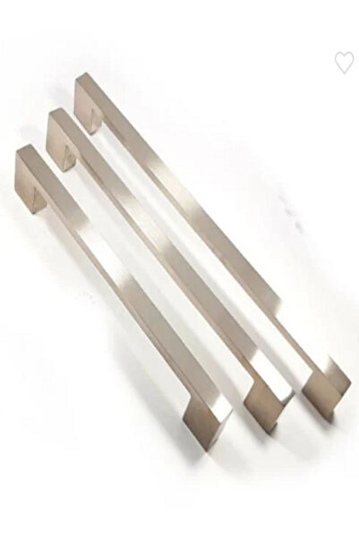 TRS MOBAKS Trs Lüx Alüminyum Metal Köprü İnox Kulp Dolap Mutfak Çekmece Vesti...