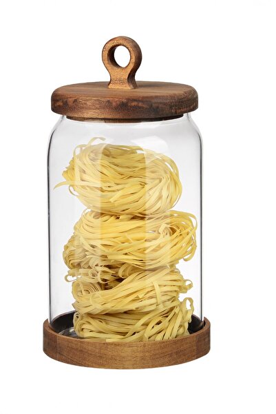 MTM Home Nora 1850 ml Acacia Lid Storage Container