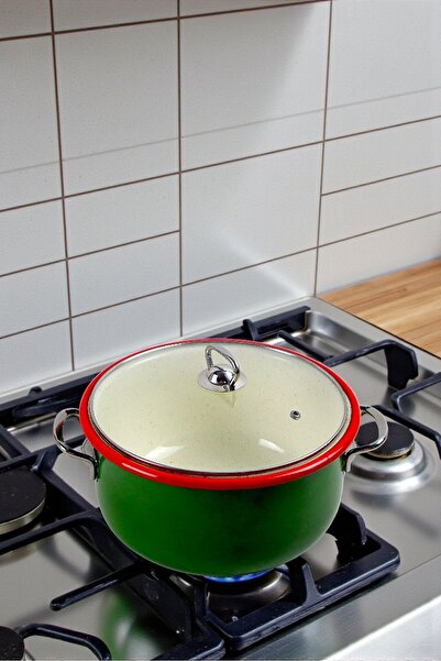 İnci Emaye 26 No. Enamel Cookware, Serving, Dining Camping, Picnic, Dowry