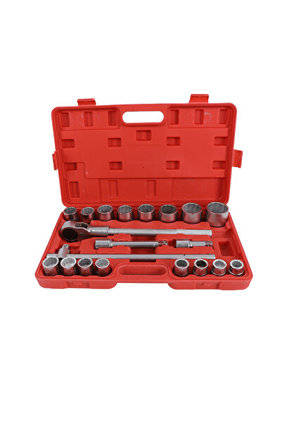 Lawazim Socket Ratchet Wrench Set 19 Piece Auto Repair Kit