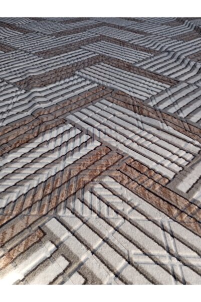 AMASYALI HOME غطاء سجادة مزخرف بدون مطاط بمساحة 6 متر مربع بأبعاد 200*300، هناك بدل إضافي للتجعيد تحته.