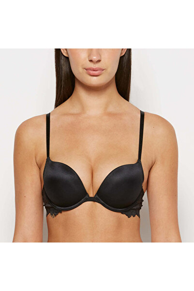 La senza Plunge Bra in Tuxedo Black