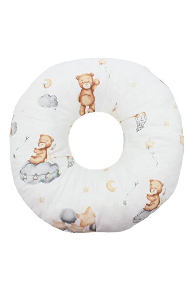 PRICHINDEL Pernă postnatală, Ursuleț cu baloane, multicolor, 42 x 10 x 42 cm