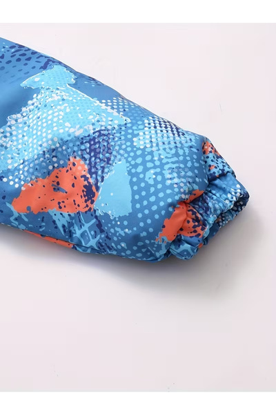 Sofia Concept Set Jachetă și Salopetă Fas pentru Copii, 100cm, Albastru/Negru