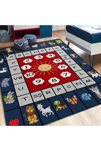 Sanlux Digitally Printed Carpet, 100% Polyester, Anti-Slip, For Children, 120...