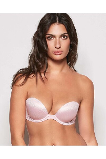 La senza Strapless Push Up Bra in Iced Lilac