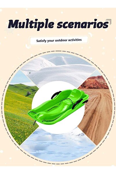 RollsTimi Outdoor Sports Snow Grass Sand Board With Rope