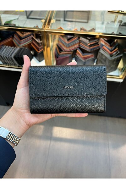 Grande HAKİKİ DERİ CÜZDAN SİYAH 2784