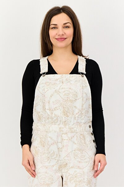 PROMOD Women Paisley Pattern Sleeveless Jumpsuit, Multicolor