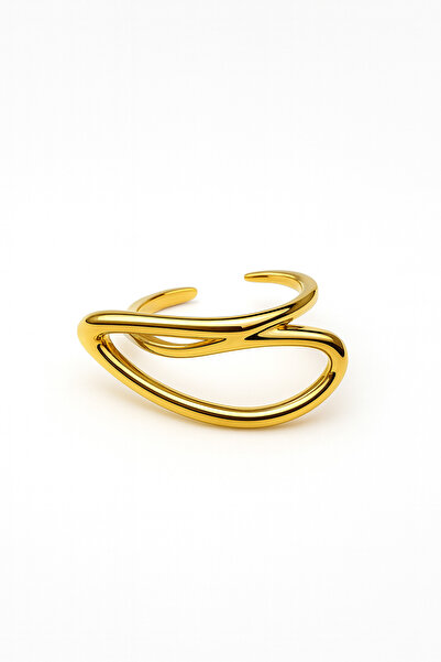 Vi store İthal Çelik Geometrik Yüzük