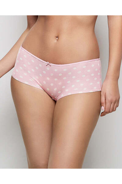 La senza سروال داخلي قصير للأولاد مع فيونكة منقط LS