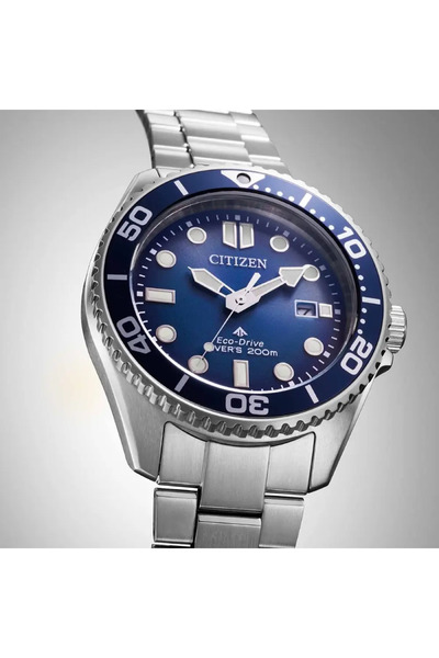 Citizen Promaster BN0260-54L Eco-Drive Diver Blue Dial 41mm Stainless Steel Men's Watch