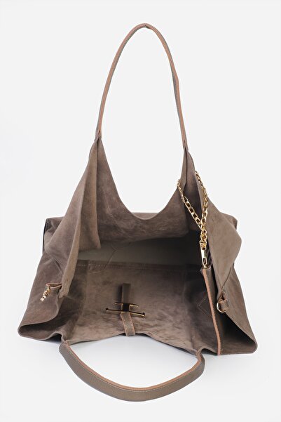 Alessia Bag Keria Genuine Leather t Logo Shoulder Bag