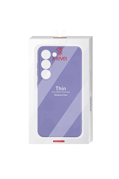 Samsung Husa X-Level Thin pentru S20 Plus - MicroFiber, Violet