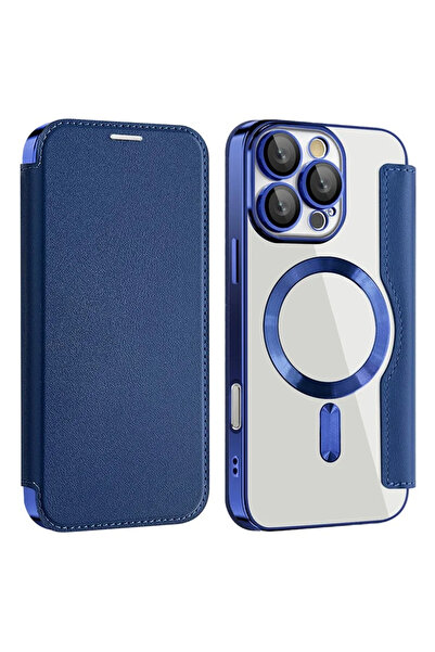 Apple Husa MagFlip pentru iPhone 16 Pro Max, Magnet, RFID protect, Leather, C...