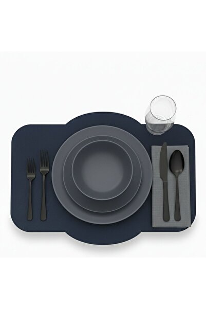 Grand Fine Art 2 Pieces Leather Rectangular American Service 33X44 cm Symmetrical Patterns Series 117