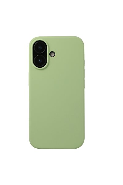 Apple Husa X-Level Thin pentru iPhone 16 - MicroFiber, Mint Green