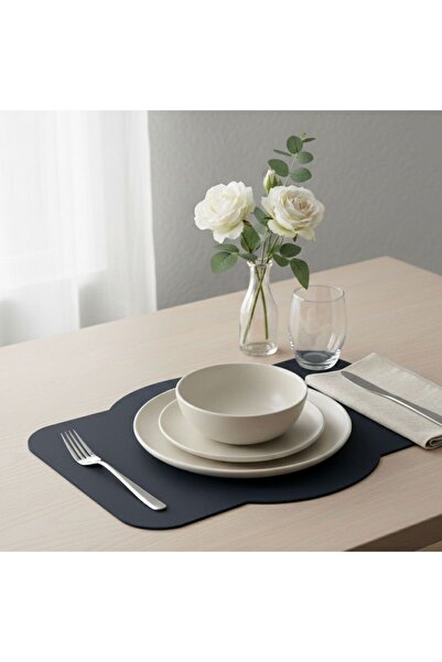 Grand Fine Art 2 Pieces Leather Rectangular American Service 33X44 cm Symmetrical Patterns Series 117