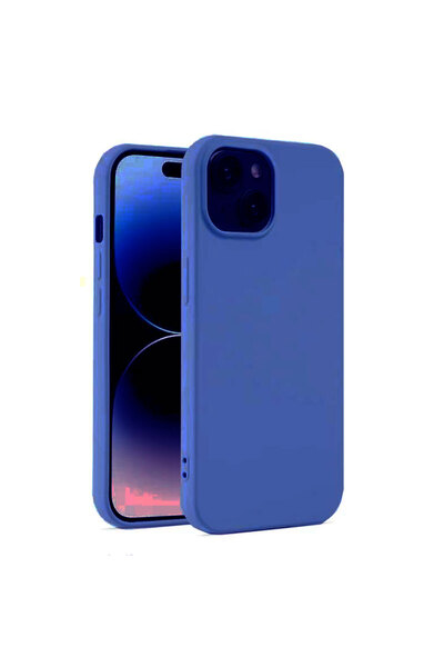 Apple Husa Soft pentru iPhone 12 Pro Max, MicroFiber, TPU, Navy Albastra