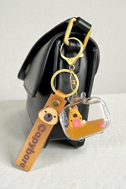 VERA HOUSE Capy Bara Model Water Figure Bag Accessory Keychain - Capybara Wat...