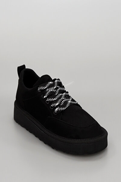 kajal ayakkabı Dzy 454 Thick Sole Lace-Up Shoes