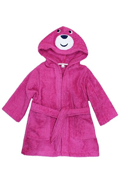 PRICHINDEL Halat de baie din bumbac roz închis