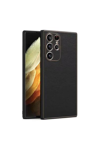 Samsung Θήκη Yolo για A35, -Δέρμα, TPU Edge, Μαύρη