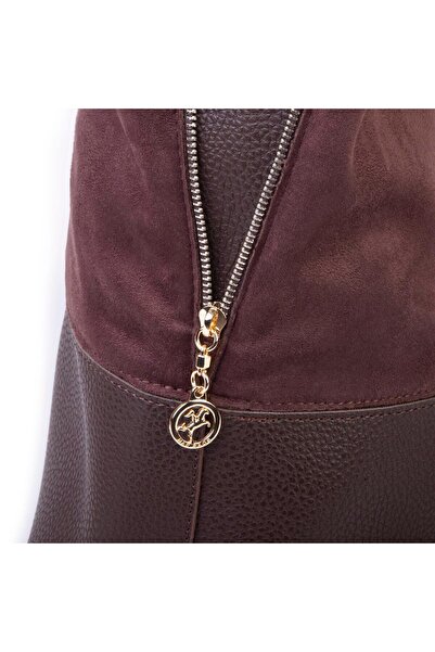 Nas Bag Large Size Casual Women's Shoulder Bag Puppy Bag Brown Suede