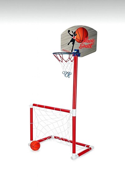 LİFİİ 3+ YAŞ ÇOCUKLAR İÇİN TAŞINABİLİR PORTATİF FUTBOL KALESİ VE BASKETBOL PO...