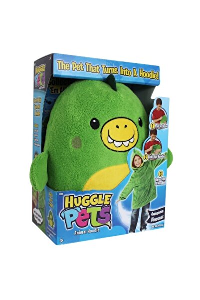 OEM 2-in-1 plush toy pillow and hoodie, green