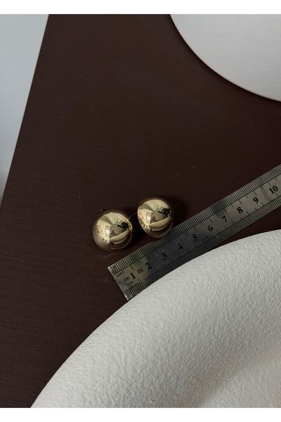 KİLİGİSTANBUL Ultra Light Half-Sphere Earrings