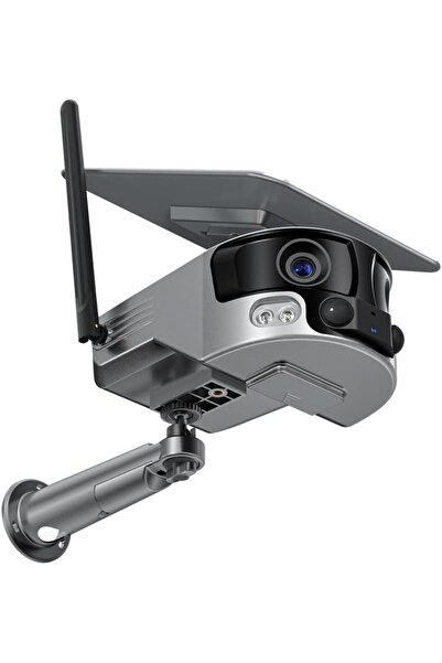 Generic CRONY Y6 WiFi Security Camera - 8MP 4K, 180° View, 18000mAh, IP66, Human Tracking