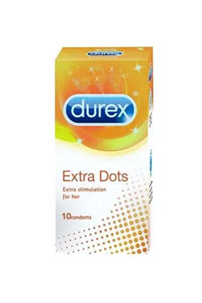 Durex 10-Piece Extra Dots Condoms