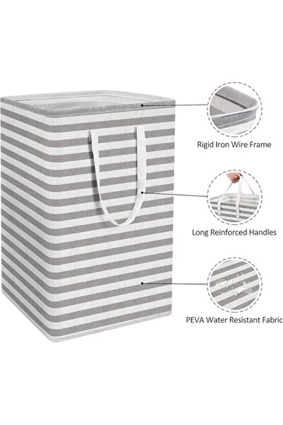 Generic 2pcs Laundry Bag Laundry Hamper 75L Large Collapsible Laundry Baskets for Towels Bedding Clothes