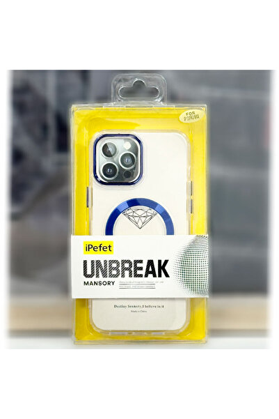 Apple iPefet Прозрачен Калъф за iPhone 14 Pro, AntiDrop с MagSafe, Акрил | Син