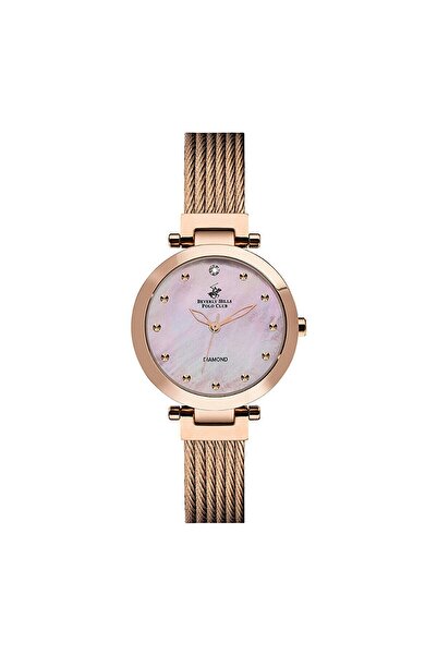 Beverly Hills Polo Club Bp3179X.410 Wristwatch | 33 mm Rose Gold Case, Dial, Mesh Band K