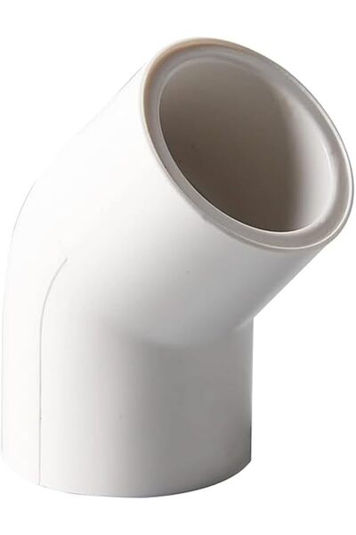 Raco PVC White Pipe Fittings - 45 DEGREE, 1 INCH