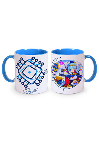 Define Moyas Genshin Impact Ineffa Porcelain Mug Cup – Anime Design – Double-...
