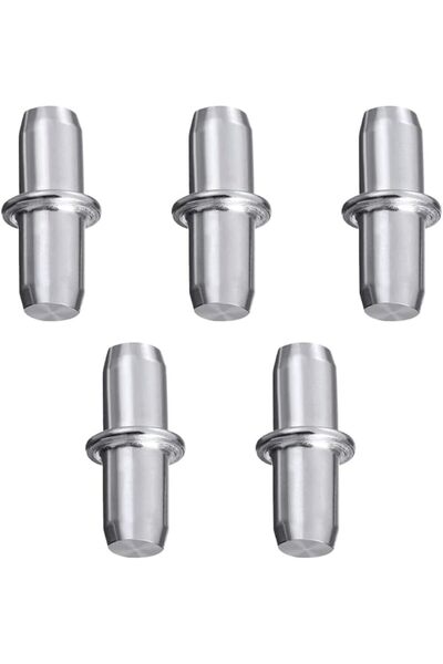 Raco Metal Shelf Pins 5mm Heavy Duty Shelf Holder Support Pins (5)