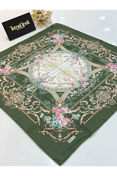 Siyane Шал от памук с ръчно изработени шевове 13