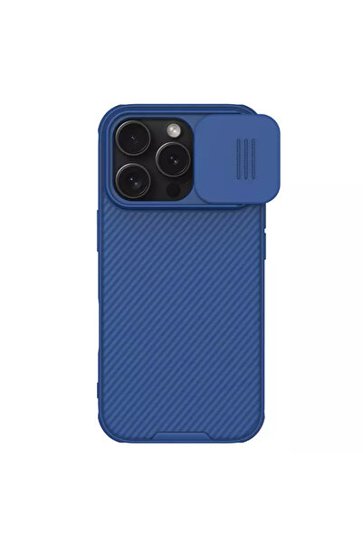 Apple Θήκη Nillkin για iPhone 16 Pro, CamShield Pro, TPU, Μπλε