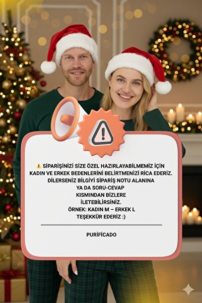 KLY New Year's Concept Women's and Men's 2-Piece Pajama Set Special for Couples