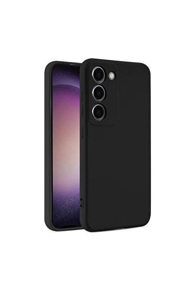 Samsung Husa pentru S23 Ultra, MicroFiber, TPU, Pure Neagra