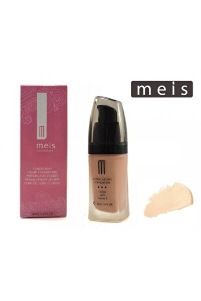 SELA Meis Foundation with SPF 15 and Vitamin E, 40 ml, #02 Light Soft Beige