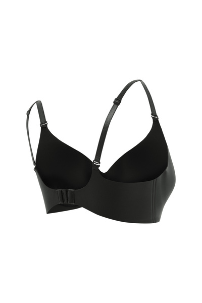 HNX Лазерне різання не залишає слідів Бюстгальтер без кісточок для комфорту - Моделюючий бездротовий бюстгальтер Ghost Bralet