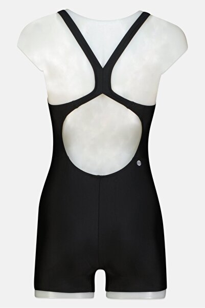 adidas Women Sportswear Fit One Piece Brand Logo Swimsuit, Black